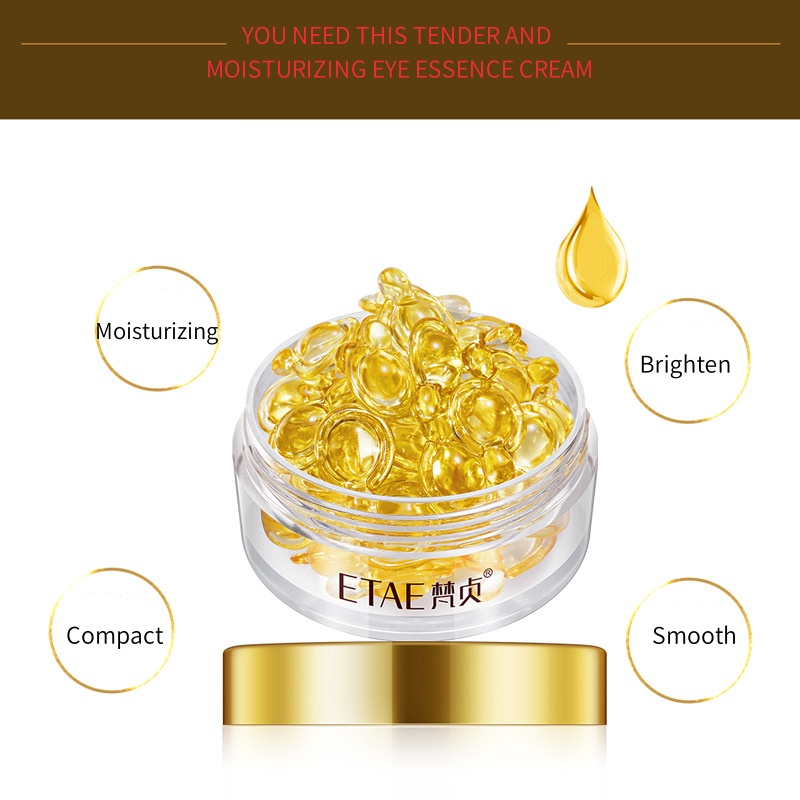 Placenta Extract Serum - 0.25g*30 Capsules of Eye Essence, Containing
