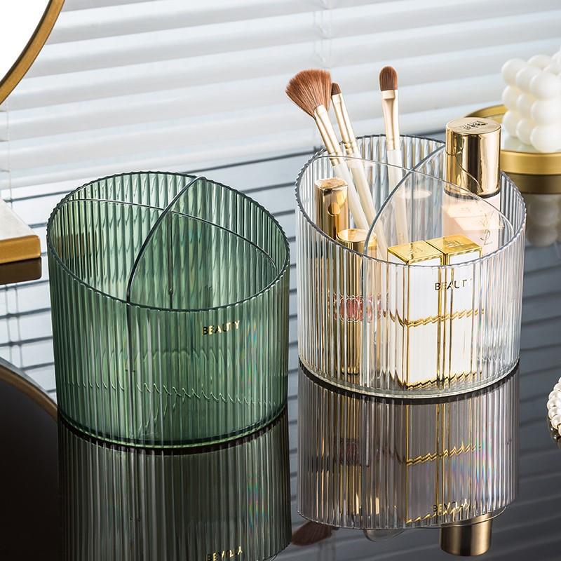High Luxury Skincare - Desktop luxury transparent storage box, with