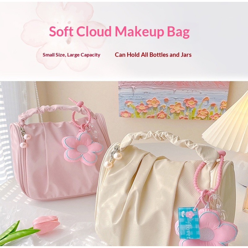 Cloud Cosmetic Bag Portable Tr - High Luxury Skincare recension och pris
