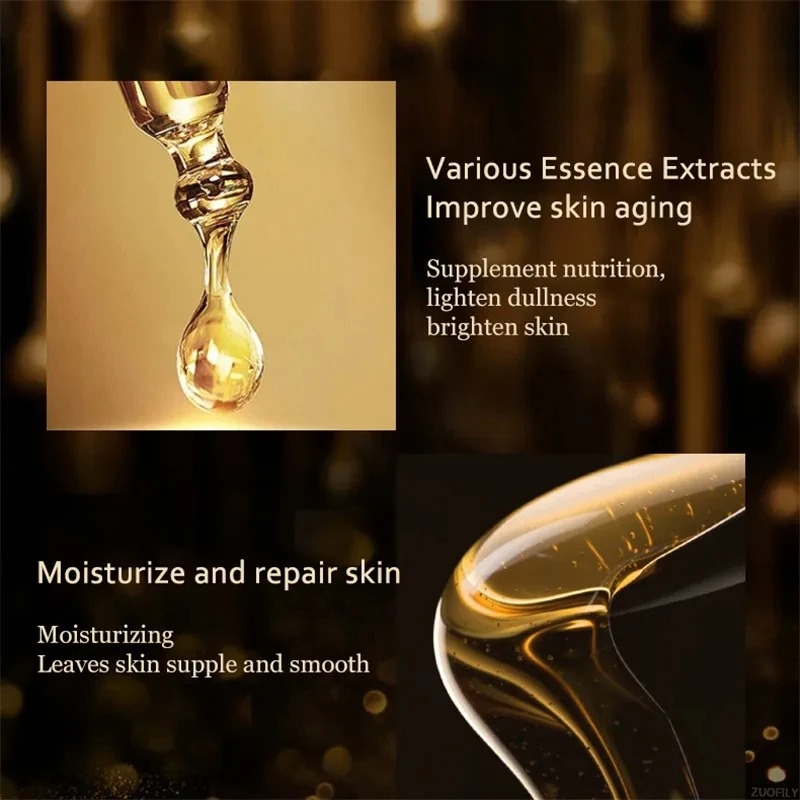 50PCS Face Serum Hyaluronic Ac - Placenta Extract Serum recension och pris