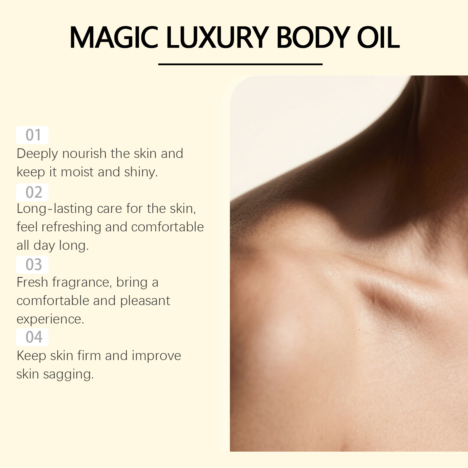 Magic Body Luxury Oil Deep Moi - Luxury Skin Care recension och pris