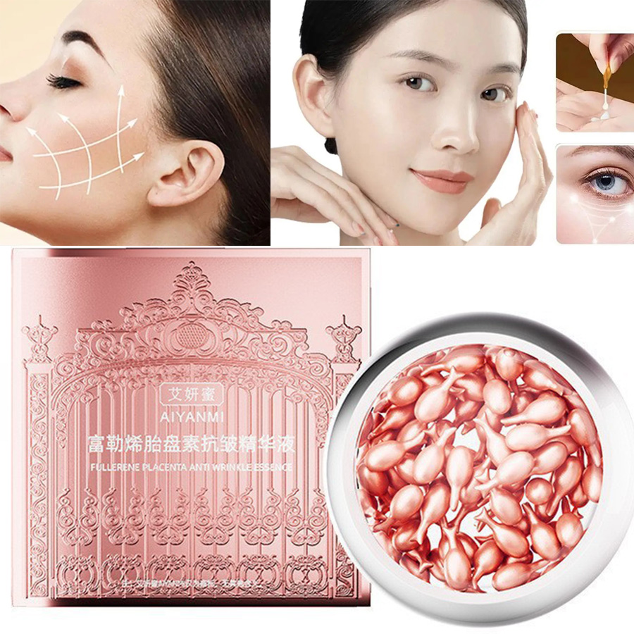 30 Capsules Fullerene Placenta - Placenta Extract Serum recension och pris