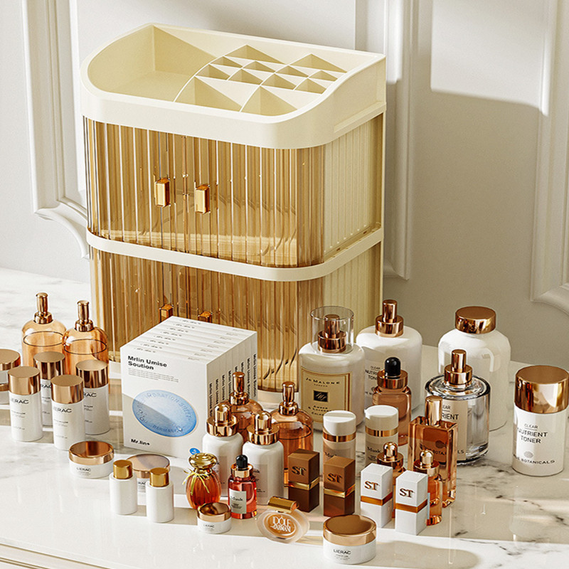 Cosmetics Storage Box Desktop  - High Luxury Skincare recension och pris