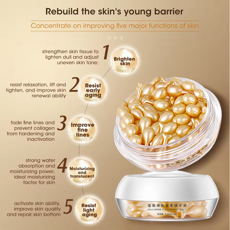 Fullerene Placenta Capsule Ess - Placenta Extract Serum recension och pris