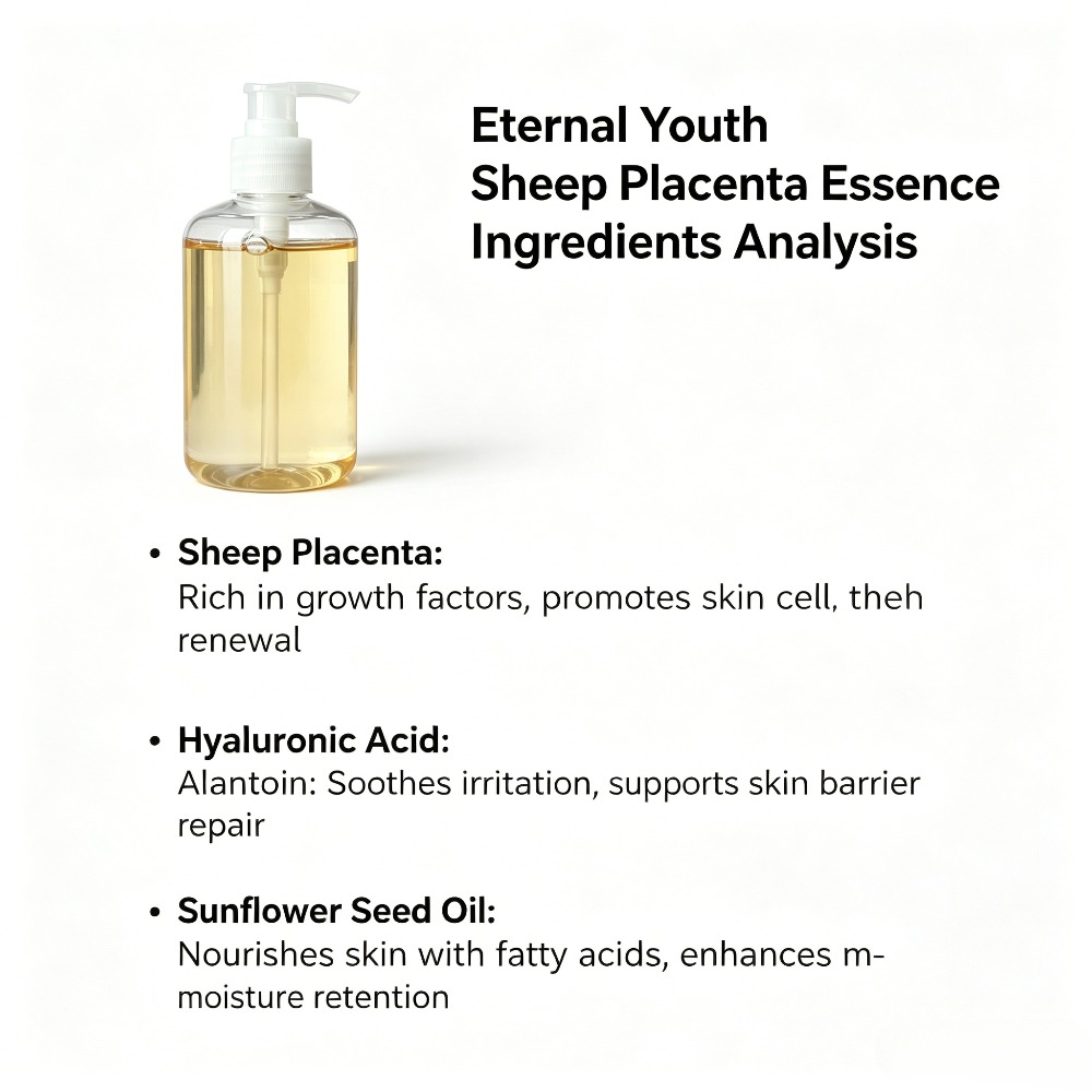 Sheep Placenta Essence Liquid  - Placenta Extract Serum recension och pris