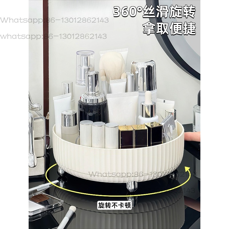 Rotating cosmetic storage box, - High Luxury Skincare recension och pris