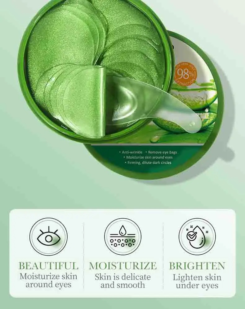 60pcs Aloe Vera Collagen Eye M - Luxury Skin Care recension och pris