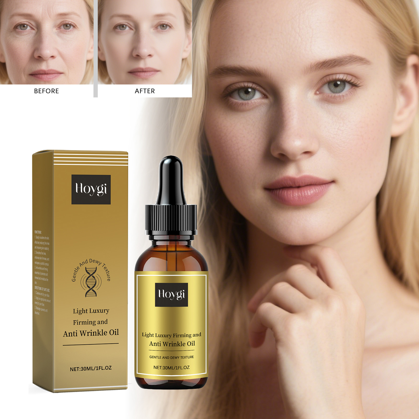 Firming Facial Care Oil Liftin - Luxury Skin Care recension och pris